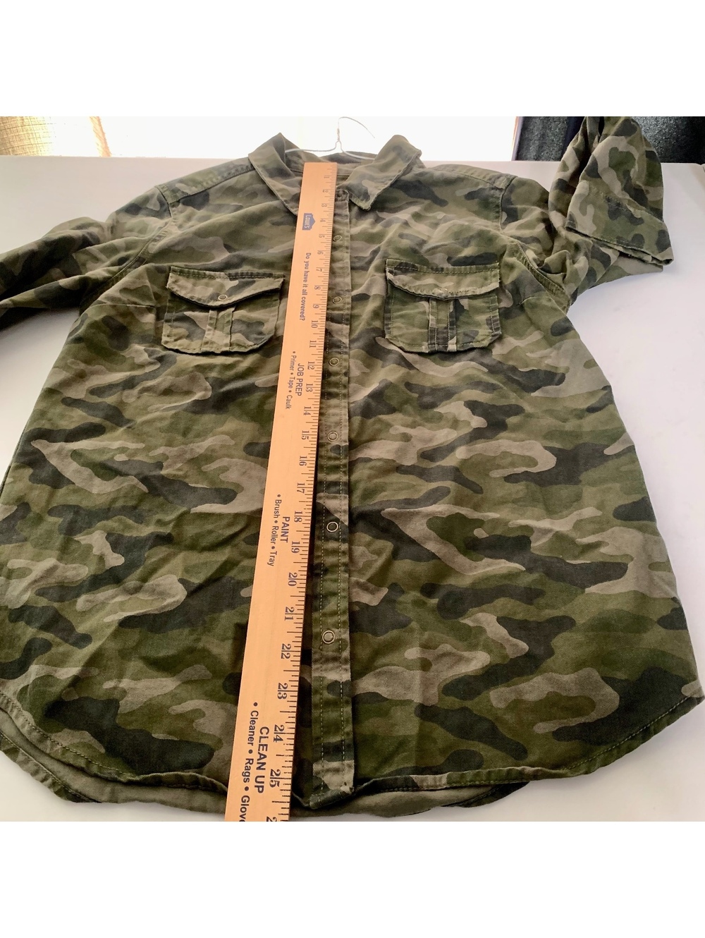 Arizona Jeans camo button-up shirt - Picture 4 of 6
